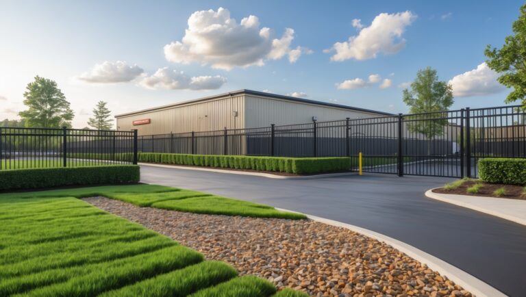 Self-Storage Facility Landscaping: Curb Appeal, Maintenance, and Security Benefits
