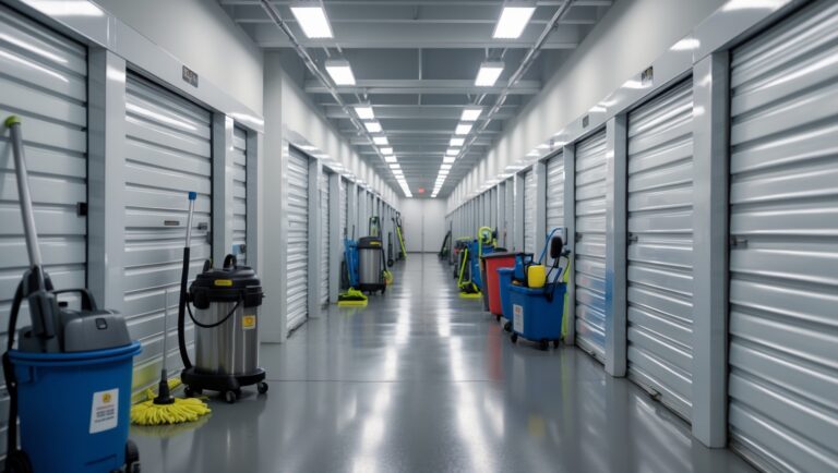 The Complete Guide to Commercial Storage Unit Cleaning: Protocols, Products, and Scheduling